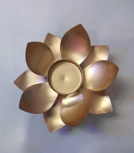Brass Simple Flower Diya